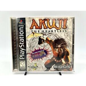 Akuji The Heartless For PlayStation 1 PS1 Game CIB Complete Tested & Working